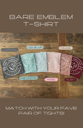 BARE Emblem T-Shirt - Ice Blue